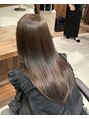 キングダム 元町店(KINGDOM)&nbsp;赤みを抑えたオリーブカラー×アメイジア(AMASIAインピタリ)