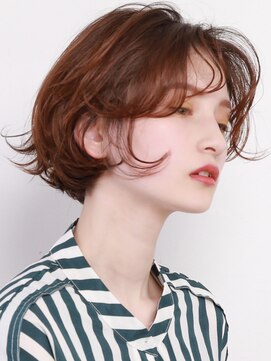 ピークアブー 銀座中央通り(PEEK-A-BOO) 『TOKIO』デジタルパーマの大人ボブ