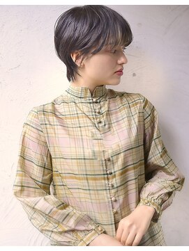 ロイジー(roijir) 【roijir 表参道】大人くびれショート×バングインナーカラー