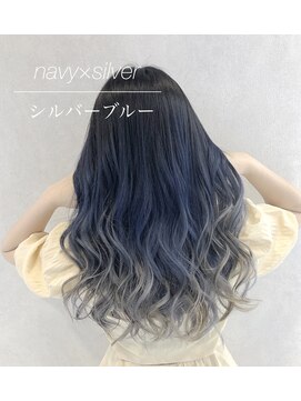 キール 吉祥寺(KIR) グラデーション、インナー、エクステ、ホワイトブリーチ