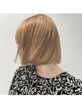 『透明感』をコントロールした【外国人質感カラー】への『こだわり』［立川/立川駅/立川南口/髪質改善］