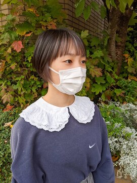 パルア(Parua) フェイスラインインナー×グレー