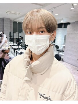 アンダーバーホワイト(_WHITE) シースルーマッシュ