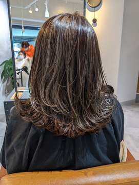 アンド(&.) 大人女性のコントラストハイライト☆