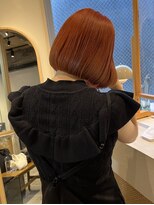 エディ(eddie)&nbsp;【eddie】ミニボブ×オレンジ