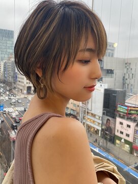 ロンド 表参道店(Lond) イメチェン愛され大人ショートボブ