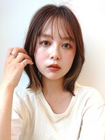 アビント バイ レシッド 武蔵小杉(abinto by rcid)&nbsp;切りっぱなし/外ハネミディアム/インナーカラー/くびレイヤー