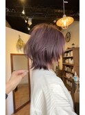 パープルカラーのレイヤースタイル