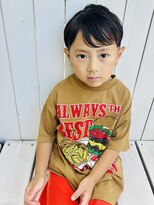 ヘアメイク マルナ 本店(HAIR MAKE MALUNA) 【MALUNA ヒマワリ】kids cut×韓国マッシュ