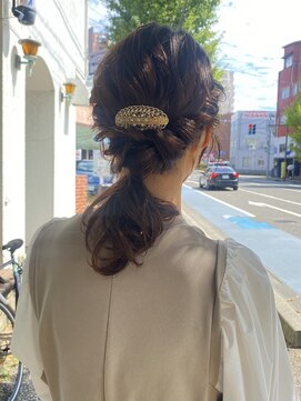 オアズヘアービィグラッド(ORe'S HAIR BE GLaD) 【新潟/ヘアセット/お呼ばれ】ヘアセットが人気