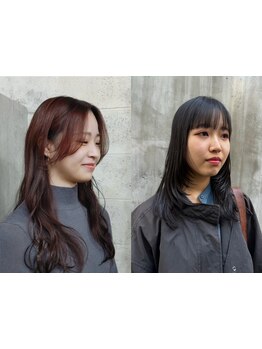 髪質や毛流れ、輪郭を見極め´あなたに似合う´スタイルを創る♪高いカット技術をもつスタイリストが在籍