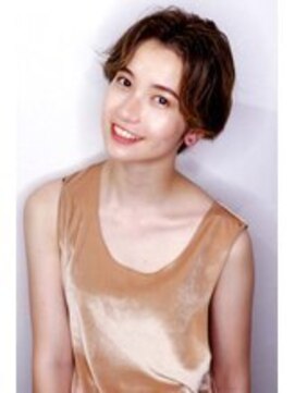 オーバーヘアー 所沢店(over hair) 【over hair】ナチュラルショートスタイル