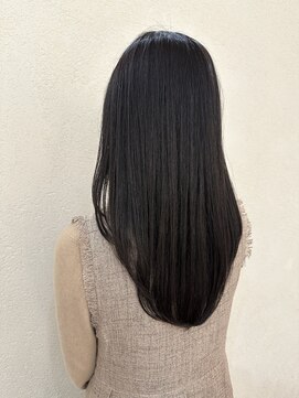 エルサフィロ キタハマ(el zafiro kitahama) 20×30×40代×透明感×髪質改善×ロング×オフィス×グレージュ