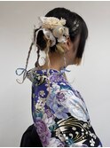 【BelleCoupes】卒業式 袴着付けヘアセット
