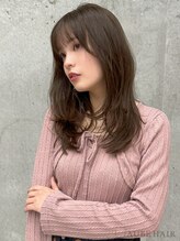 オーブ ヘアー モナ 宮崎店(AUBE HAIR mona) 20代・30代_抜け感ローレイヤー