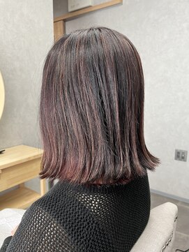 リーベル(liber) 切りっぱなしボブ