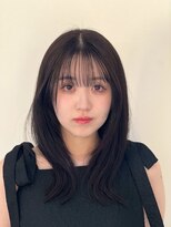 ミチオノザワヘアサロンギンザ 静岡店(Michio Nozawa HAIR SALON Ginza) 透け感抜群シースルーバング