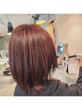 ヘアアンドメイク アース 聖蹟桜ヶ丘店(HAIR&MAKE EARTH) ピンクブラウン