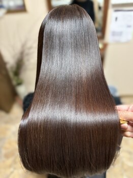 サロン ド シュウの写真/銀座の有名サロン監修◇最新・最上級の【ネオメテオストレート】導入！髪質改善縮毛矯正で極上の艶を＊