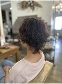 スパイラルパーマ×クセ毛風パーマ
