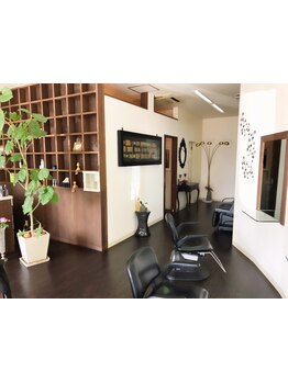 一人一人のお客様との時間を大切にしてくれる居心地の良いサロン。