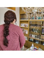 クィーンズ&nbsp;編みおろしスタイル☆