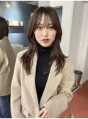 ロング×フェザーレイヤー