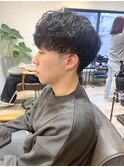 【早坂駆留】メンズパーマ韓国マッシュニュアンスパーマ吉祥寺