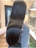 髪質改善ストレート　宮の沢美容室