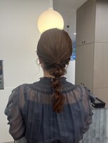 ローレンアオ(LOREN AO)&nbsp;【LOREN AO】編みおろし/ヘアアレンジ