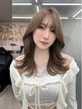 ロール 博多(Role) レイヤーカット小顔に見せるヘア/韓国ヘア/髪質改善/福岡/