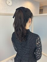 サークル(CIRCLES)&nbsp;シンプルアレンジなみまきポニーテール