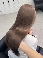 ペレ 梅田(PELE)&nbsp;くびれヘア/アプリコットオレンジ/夏のヘアアレンジ/渋谷