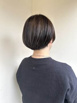 ペスカケイクリエイティブ(PESCA K-CREATIVE) マッシュショート×ハイライト