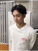 メンズベリーショート　ツイスパ