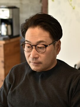 リム メンズヘア(LIM men's hair) 大人毛流れリバースショート【メンズカット/倉敷/中島】