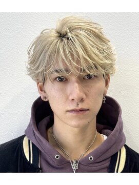 オーシャントーキョー 仙台(OCEAN TOKYO) フェザーショートニュアンスパーマセンターパートツーブロック