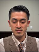 【大人の色気】七三パートフェード×クラシックバーバースタイル