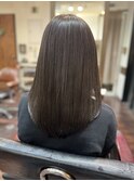 素髪みたいな艶髪｜髪質改善×とろける艶オリーブグレージュ