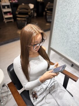 ルーカス(Lucas) ブリーチ無しで叶う透明感モテ髪♪