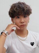 ボンドストーリールミエール(Bond Story lumiere)&nbsp;ハイライトメッシュパーマスペインカール