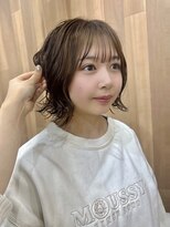 アガペー(Agape)&nbsp;ボブパーマ☆before after