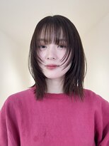 アイトーキョーエス 渋谷(AI TOKYO S) レイヤーボブ/オリーブベージュ/結べるボブ