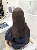 ルーム 郡山店(ROOM)&nbsp;ブリーチなしWカラー×ミルクティーグレージュ♪