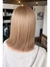 【吉田限定＆平日お得】カット＋まろみベージュカラー＋ヘアケミストケア付
