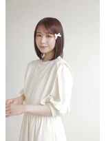 メルカ 天王寺(melca.)&nbsp;ぱっつんボブ/顔まわりカット/ブリーチなしダブルカラー