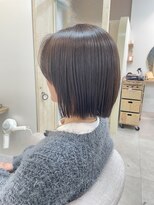 シアアルン 新小岩店(SHEER alun)&nbsp;◆【働く女性の艶髪】暗髪グレージュボブ×オージュア【新小岩】