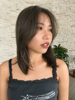 デビュー バイ アミ 北中城(debut by A.M.I) ダークパープル/ナチュラルショート/ミルクブラウン/夏/北中城