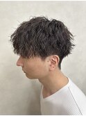 マッシュウルフ×ツイストスパイラルパーマ