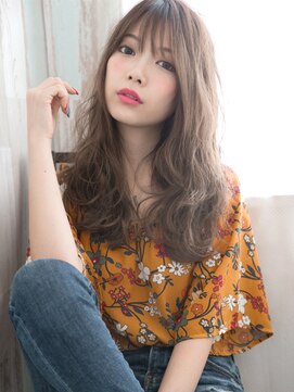 エイコーンズ ヘアー サロン(ACORNS Hair Salon) 大人っぽナチュラルなほつれ感リラクシーレデイロング♪